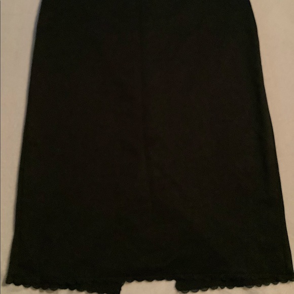 Late 90s black pencil skirt. - Picture 1 of 3